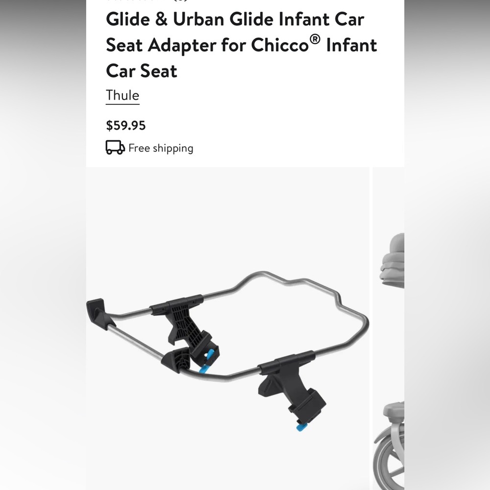 Thule Car Seat Adapter for Chicco